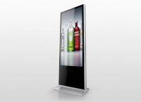 stand alone lcd digital signage touch+pc+wifi