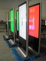 floor standing digital signage with software