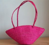 cotton lining straw handmade bags