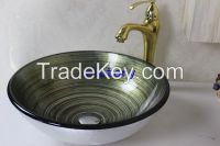 tempered glass basins for bathrooms
