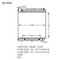 BMW/BENZ radiator