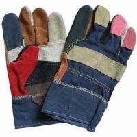 Furniture Leather Glove, Rainbow Glove, Work Glove, Working Glove
