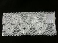 elastic lace for lingerie,wholesale nylon spandex lace trimming