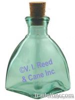 6.8 oz Seaglass Green Diamond Bottle