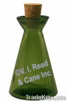 5 oz Dark Green Pyramid Bottle