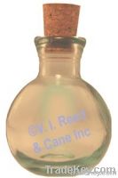 3.5 oz Clear Mini-Orb Glass Bottle