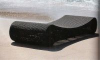 sell rattan lounger