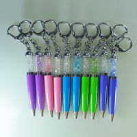 Crystal Mini pen with keychain