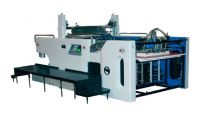 Automatic stop-cylinder screen printing machine
