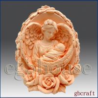 3D Silicone Candle Mold â Mother Angel's Loving Wings
