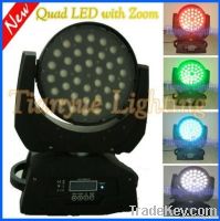 36pcs Quad LED Zoom moving head light wash