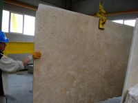 Travertine slab