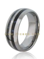 Tungsten with carbon fiber combined Ring