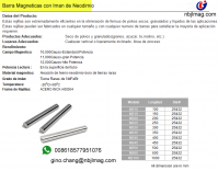 Magnetic Separator Rod(tubos magneticas) 10000Gauss