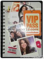 spiral notebook, notebook, pvc note book