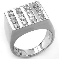 Sterling Silver Men Ring - MRABA00227