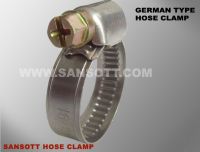German type hose clamp