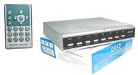 Color CCTV Quad Video Processor Splitter