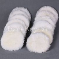 3'', 5'' Sheep skin pads/Car woolen polishing pad for sale