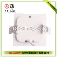 Illusion High Luminous Flux 3 Years Warranty Small square LED Panel Light with CE RoHS