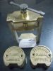 Dental Flask Brass metal with 2 denture Lab Equipment