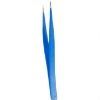 Blue Colour Diamond tweezers 5 inch Jewelry tools Jewelry tools