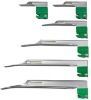 LS-012 Surgical stainless steel Fiber optic Disposable Miller laryngoscope blade