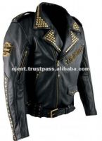 Leather Jacket Fashion motorbike