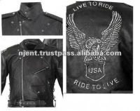 Leather Jacket Fashion motorbike