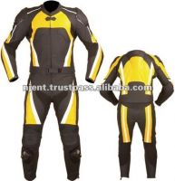 Leather motorbike suit