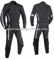 Leather motorbike suit