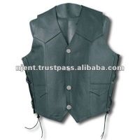 Leather Vest Men