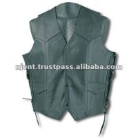 Leather Vest Men