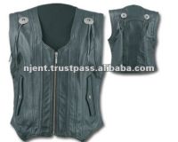 Leather Vest Women