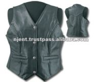 Leather Vest Women