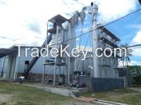 Fengyu 500KW corn stalk biomass gasifier equipment gasification power generation power plant in smooth operation since 2014