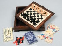 wooden chess set