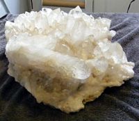 Large Arkansas Quartz Cluster