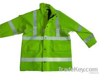 Reflective Safety Workwear Hi Vis Jacket