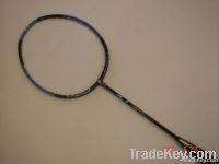 Sell Badminton Racket, Full Graphite with Large frame hold