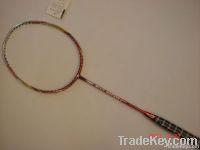 Sell Badminton Racket, Chrome Painting and Full Graphite Material