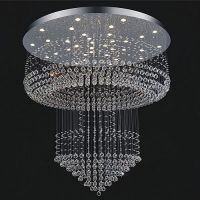 Luxury Hotel Project Lighting Crystal LED Chandelier Pendant Light 6035-34
