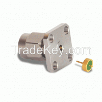 2.92mm male  square flange receptacle   