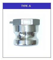 Stainless steel camlock coupling type A