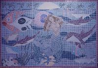 OCEANIA, MOSAIC TILES, 12 FT X 8 FT, ON SALE, PLEASE INQUIRE