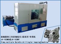 3-way multiple spindle drilling(or tapping) machine