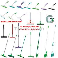 Windows Glass Floor Scrubber Squeegees Cleaner
