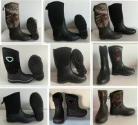 Man Camo Neoprene Boots, Heat Preservation Boots, Waterproof Male Neoprene Boots, Hunting Boots, Injection Neoprene Camo Boot, Cheap Neoprene Rain Boots