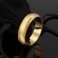 R69 - 23 Ct Gold Layered Ring - size 11, 12 & 13