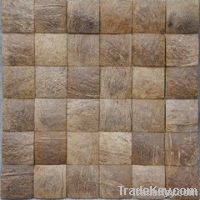 Chinese coconut mosaic wood panel